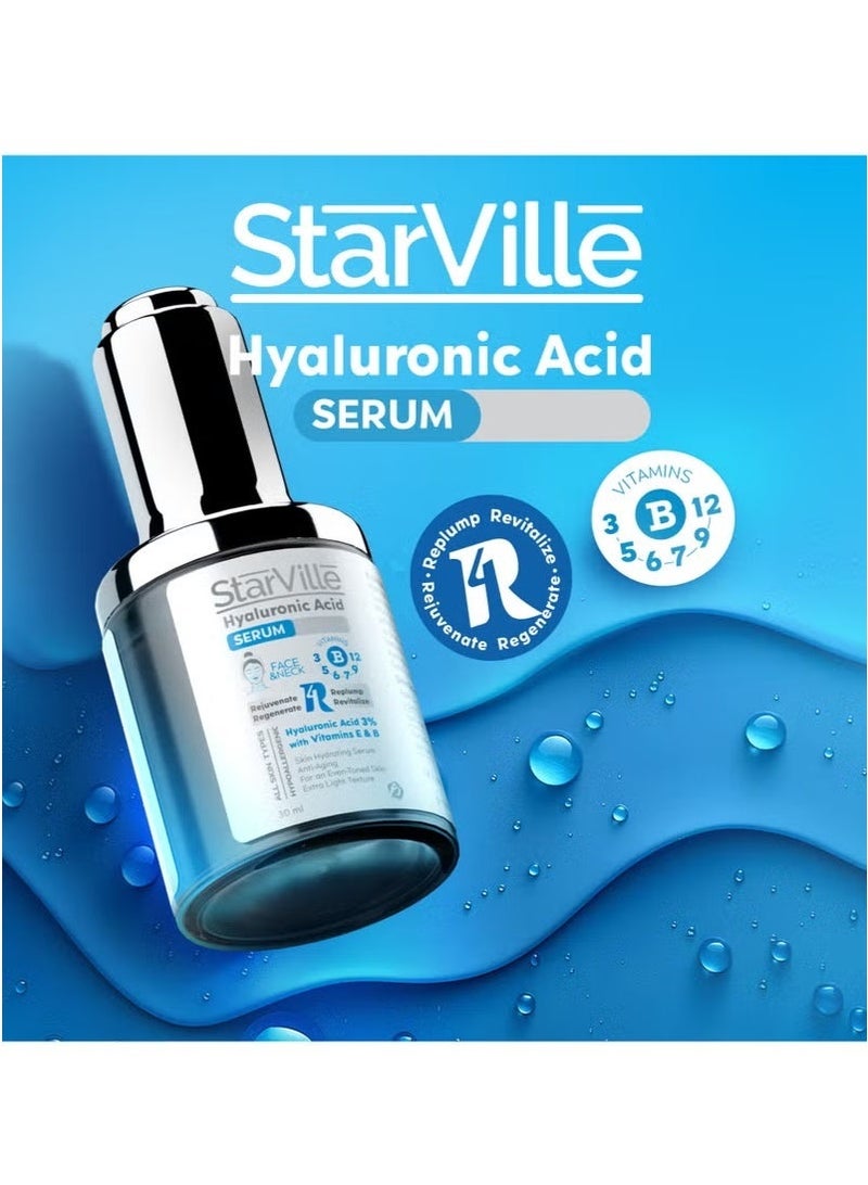 starville Hyaluronic Acid Serum 30ml - Image 2