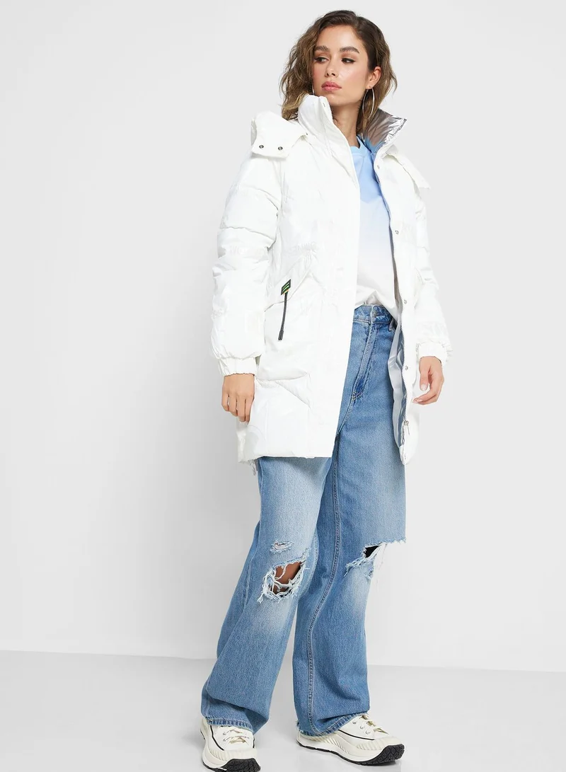 Ginger Longline Padded Jacket