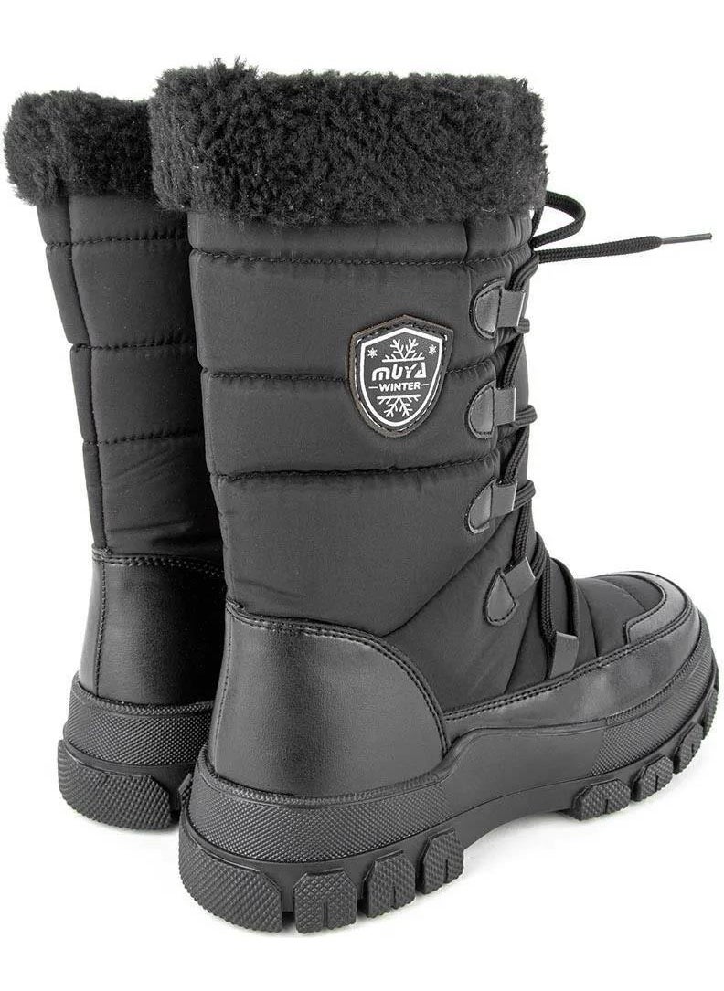 MUYA Orthopedix Gravity Women's Fur-lined Zippered Snow Boots 324334  - Image 4