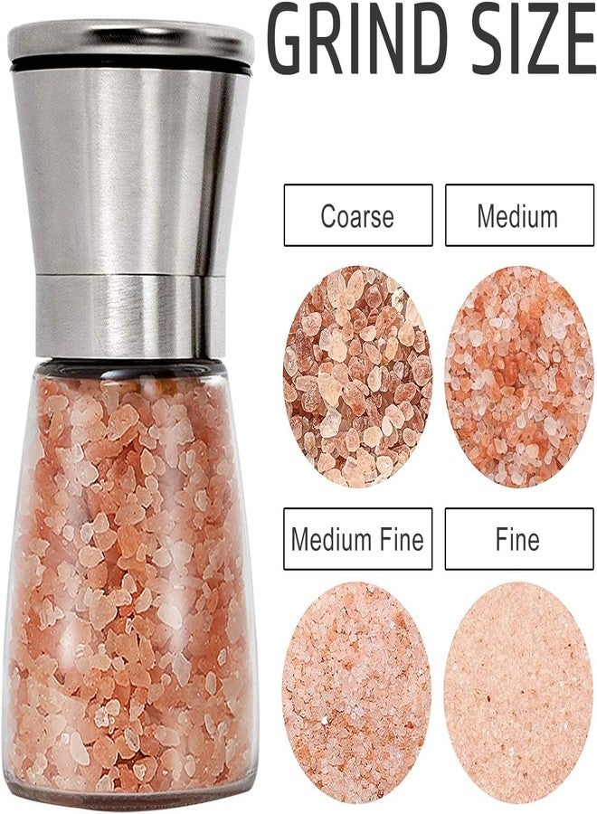 Gulex Marve Premium Stainless Steel Salt and Pepper Grinder - Salt and Pepper Shakers - Pepper and Salt Mill with Ceramic Blades and Adjustable Coarseness (Mini Pepper Mill 1 Pc) - Image 5