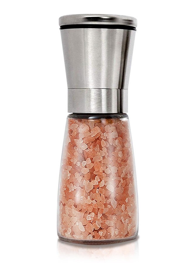 Gulex Marve Premium Stainless Steel Salt and Pepper Grinder - Salt and Pepper Shakers - Pepper and Salt Mill with Ceramic Blades and Adjustable Coarseness (Mini Pepper Mill 1 Pc) - Image 1