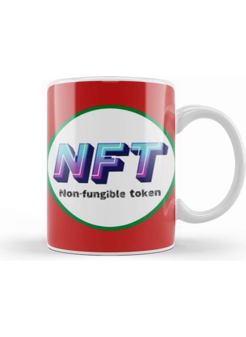 Print Shop Non Fungible Token Nft Crypto Currency Mining Gift Bitcoin Ethereum Mug Porcelain