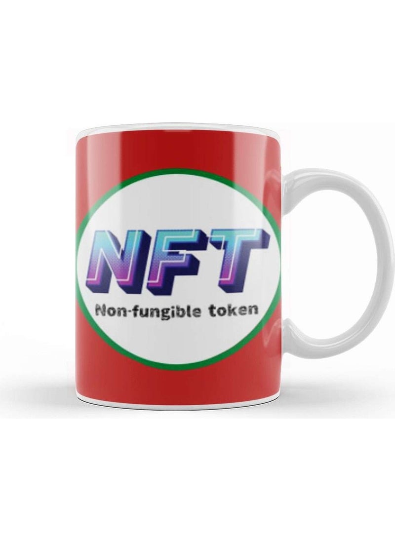 Baskı Dükkanı - Print Shop Non Fungible Token Nft Crypto Currency Mining Gift Bitcoin Ethereum Mug Porcelain - Image 1