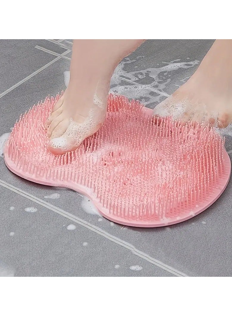 أوريتي سيليكون حمام تدليك غسيل مريحة تعليق تصميم ثقب لفرشاة القدم عميق نظيفة تقشير سبا - Image 2