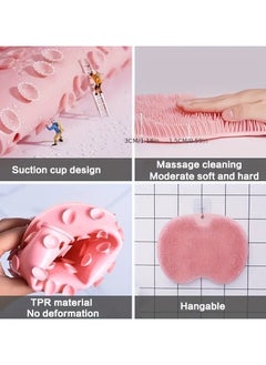 ORiTi Silicone Bath Massage Scrubber Convenient Hanging Hole Design For Foot Brush Deep Clean Exfoliate SPA  - Image 3