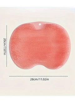 ORiTi Silicone Bath Massage Scrubber Convenient Hanging Hole Design For Foot Brush Deep Clean Exfoliate SPA  - Image 4