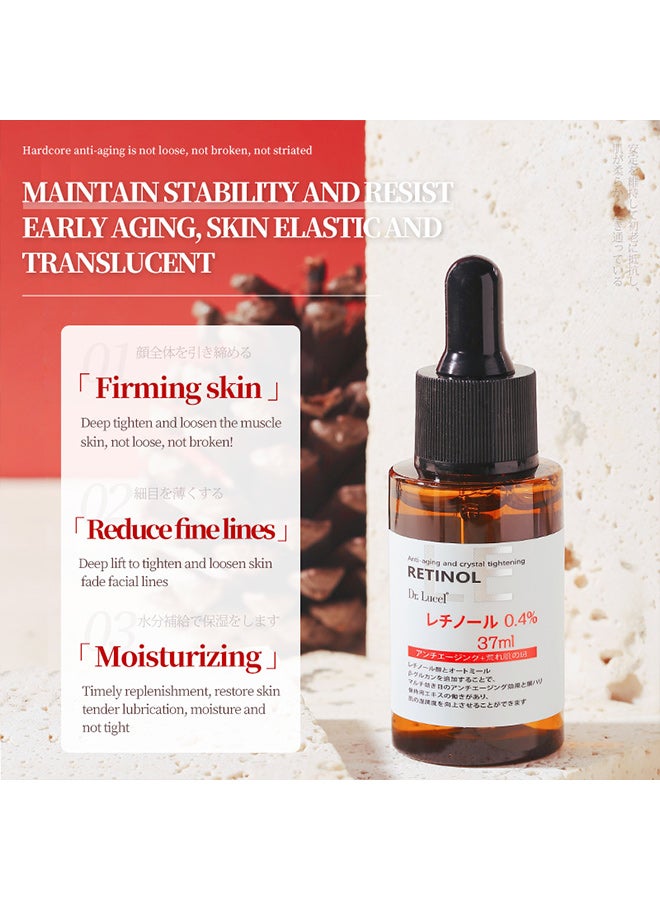 Retinol Serum, Face Contouring Age Reversal Anti-Wrinkle Firming Light Lines Moisturizing Serum Original - Image 4