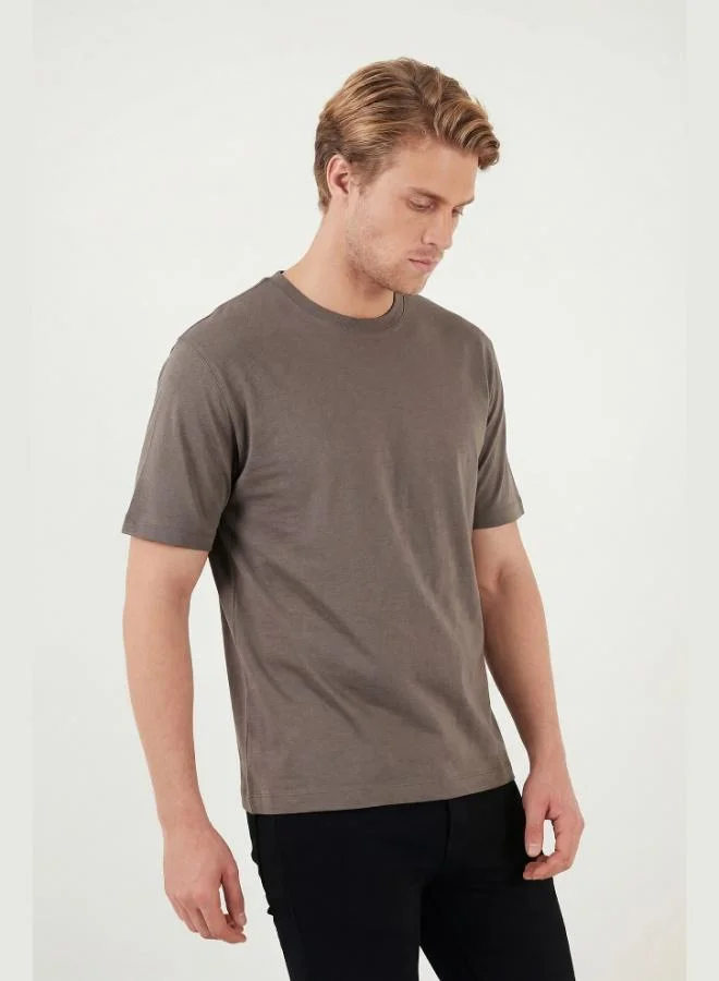 Buratti  Buratti Cotton Crew Neck Short Sleeve T-Shirt Men's T-SHIRT 5904114 for Men | Best Price UAE