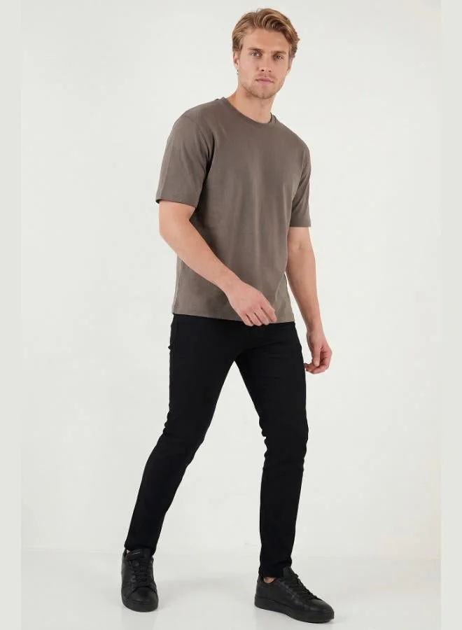 Buratti  Buratti Cotton Crew Neck Short Sleeve T-Shirt Men's T-SHIRT 5904114 for Men | Best Price UAE