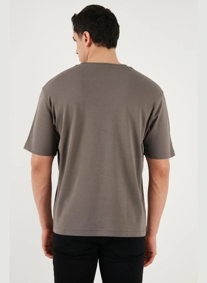 Buratti  Buratti Cotton Crew Neck Short Sleeve T-Shirt Men's T-SHIRT 5904114 for Men | Best Price UAE