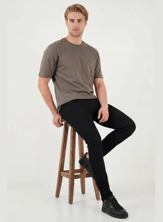 Buratti  Buratti Cotton Crew Neck Short Sleeve T-Shirt Men's T-SHIRT 5904114 for Men | Best Price UAE