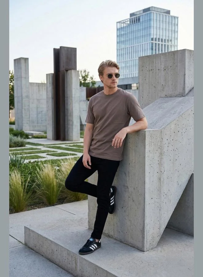 Buratti  Buratti Cotton Crew Neck Short Sleeve T-Shirt Men's T-SHIRT 5904114 for Men | Best Price UAE