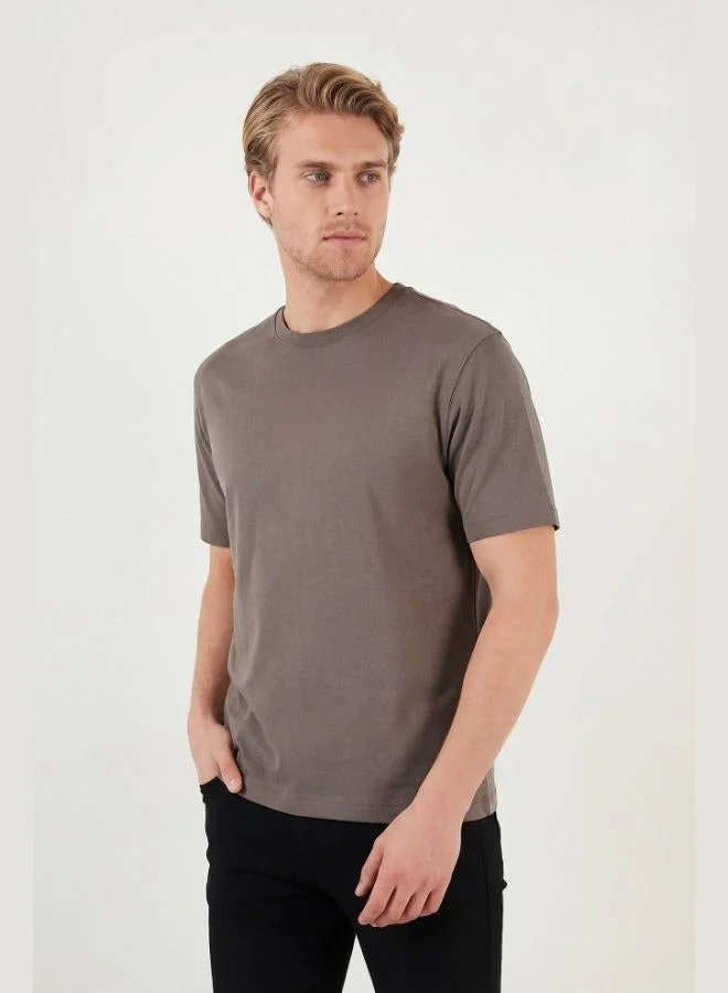 Buratti  Buratti Cotton Crew Neck Short Sleeve T-Shirt Men's T-SHIRT 5904114 for Men | Best Price UAE