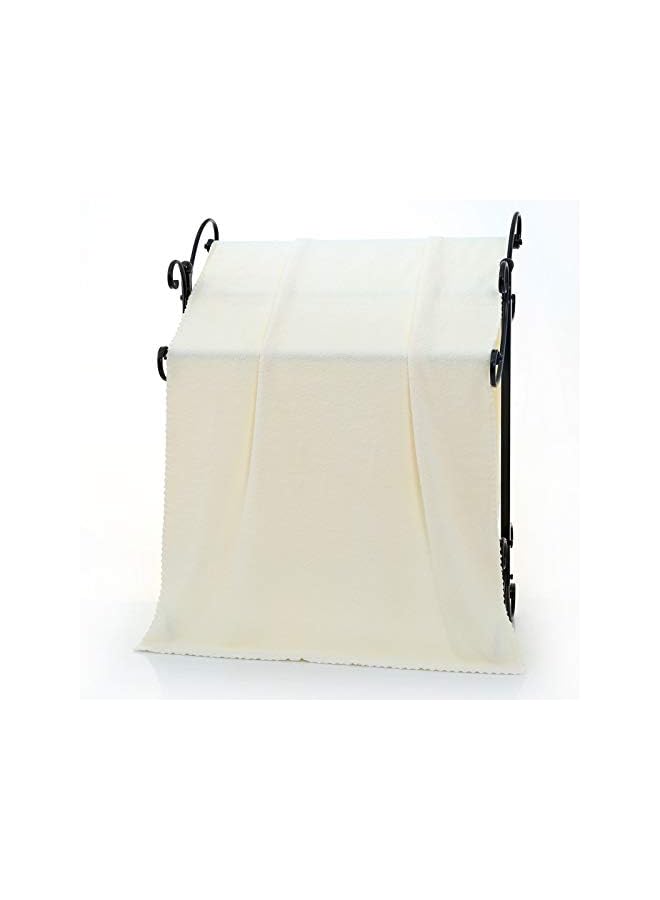 The Bros Velvet Bath Towels Set of 3, Soft Bath Towel, Super Absorbent and Fast Drying, Bath Towel Multipurpose Use for Sports, Travel, Fitness, Yoga Simple Beach Towel Set, 3 Colors 70 x 140 cm - Image 2