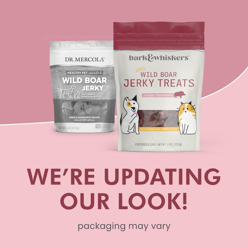 Dr. Mercola Wild Boar Jerky for Dogs and Cats, 4 oz. (113g), Made with Wild Boar, Non GMO, Gluten Free, Soy Free - Image 3