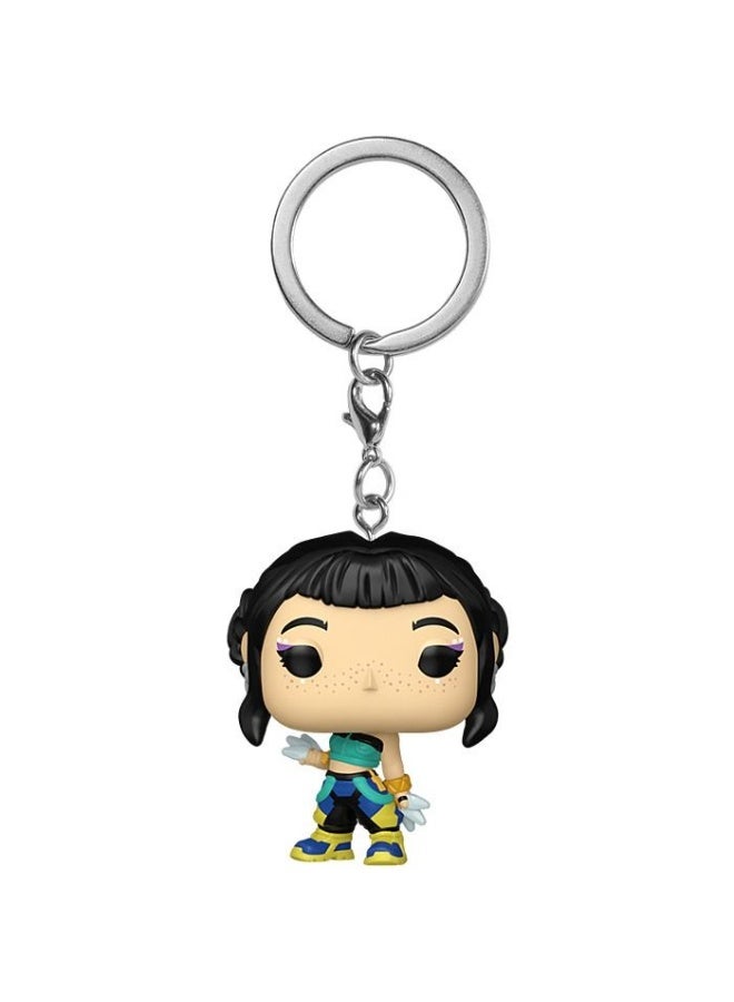 Funko Pocket Pop! KPop Demon Hunters - Zoey Keychain - Image 3