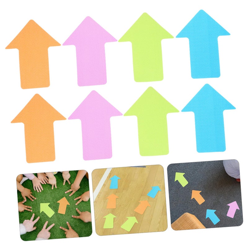 علامات غير أرضية من النايلون لنقاط السجاد لتدريب خفة الحركة في كرة السطة وأنشطة الفصل الدراسي قطعة واحدة - Image 3