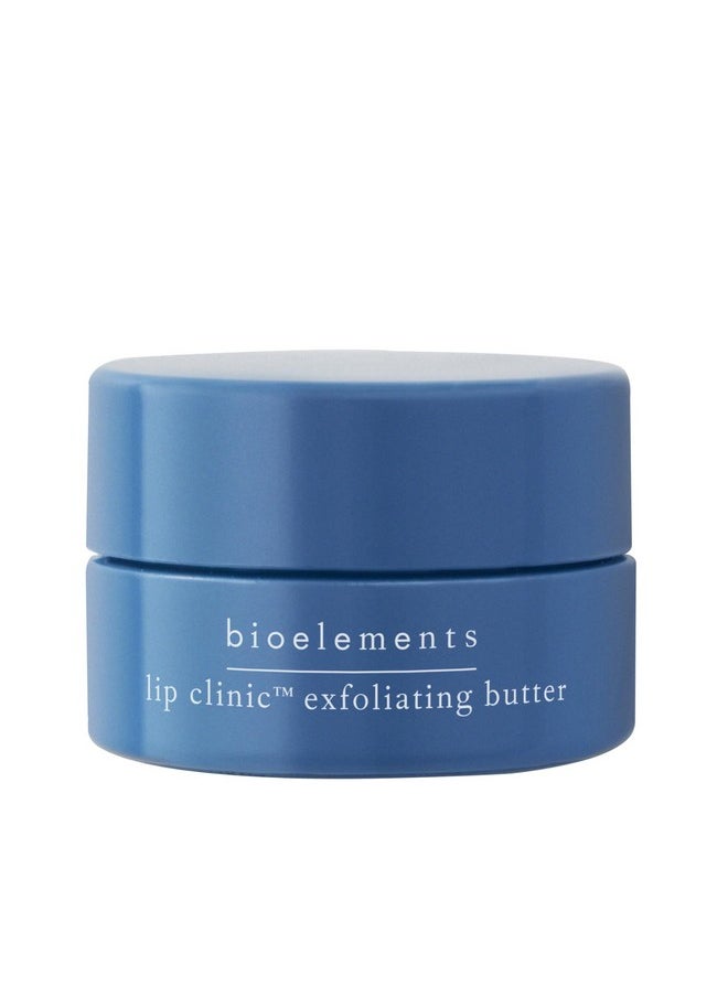 Bioelements Bioelements Lip Clinic Exfoliating Butter - 0.33 fl oz - Overnight Smoothing Treatment with AHAs, Lipids, Shea & Mango Butter - Vegan, Gluten Free - Never Tested on Animals  - Image 1