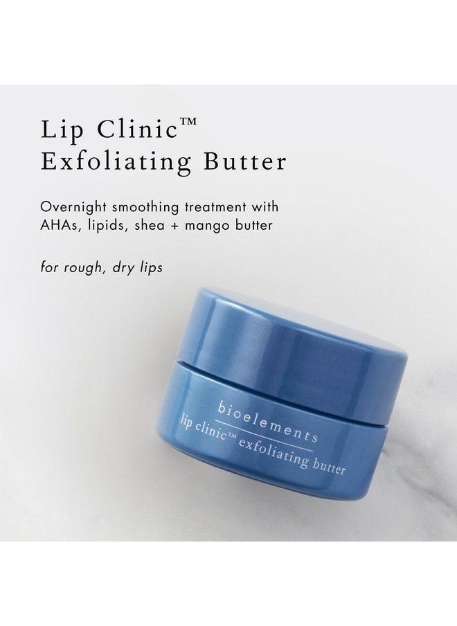 Bioelements Bioelements Lip Clinic Exfoliating Butter - 0.33 fl oz - Overnight Smoothing Treatment with AHAs, Lipids, Shea & Mango Butter - Vegan, Gluten Free - Never Tested on Animals  - Image 3