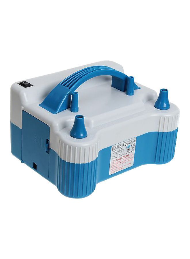 NIBEMINENT Electric Balloons Blowing Machine With Four Nozzle Blue/Grey