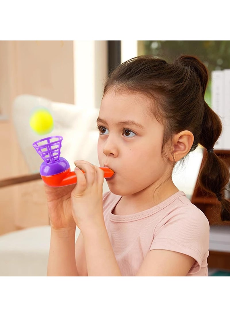 MAGIC VAULT AYBIA 20pcs Floating Blow Pipe Balls | Blowing Pipe Whistles Balls Toys | Magic Blowing Ball Game Toy - Stress Reliever Balance Pipe Ball Toys, for Kids Gifts Party Supplies Favors - Image 5