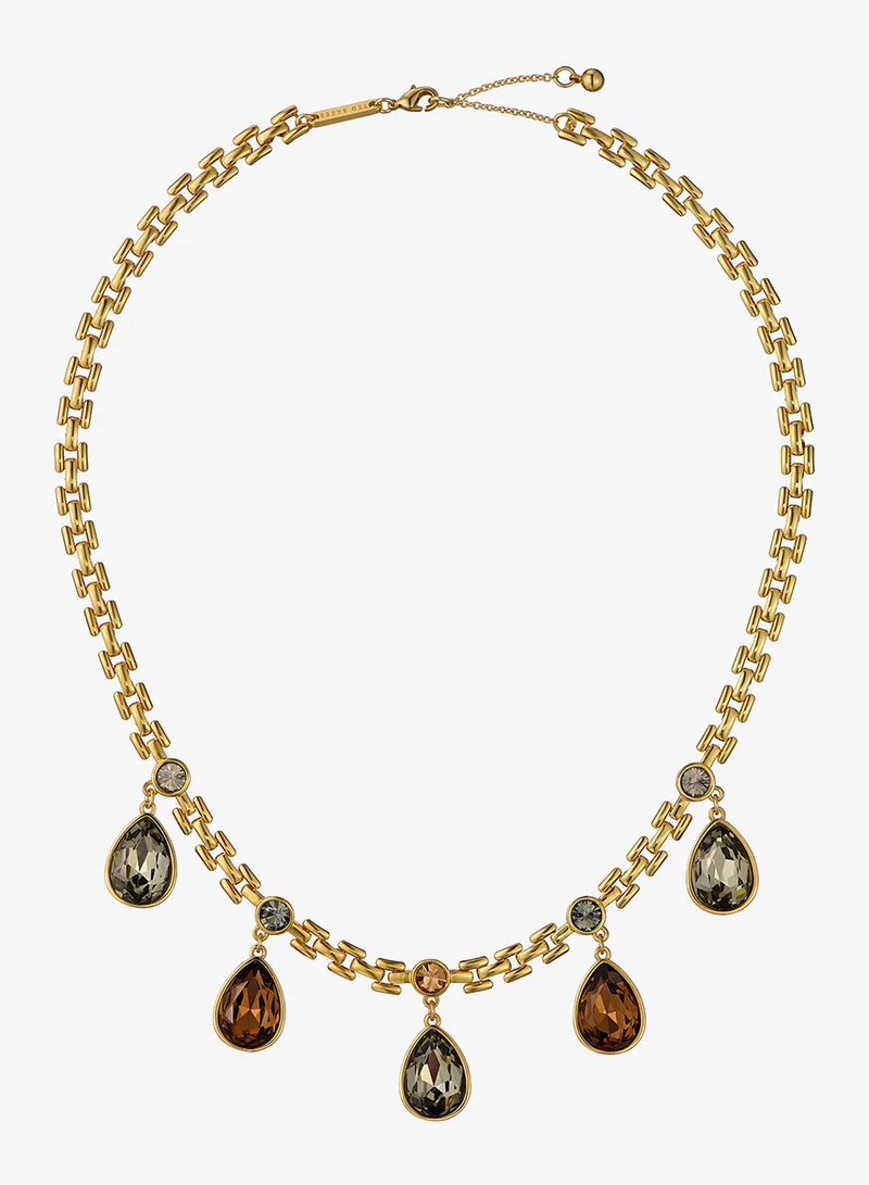 Davina Crystal Drop Necklace