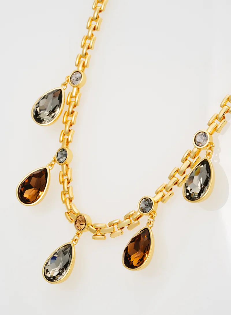 تيد بيكر قلادة دافينا كريستال دروب