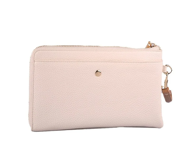 U.S. Polo Assn.  U.S. Polo Assn. Women's Wallet, Women's Purse, Leather with Card Holder Long Wallet for Women with Magnetic and Zip Closure | Ladies Wallet Card Holder Purse | Slim Women's Wallet for Daily Use, Office, Travel, and Gifting for Women | Best Price UAE