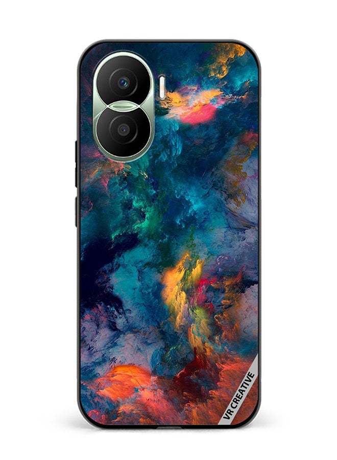 VR CREATIVE Protective Case Cover For Honor Play7T Pro Pastel Colour Design Multicolour - Image 1