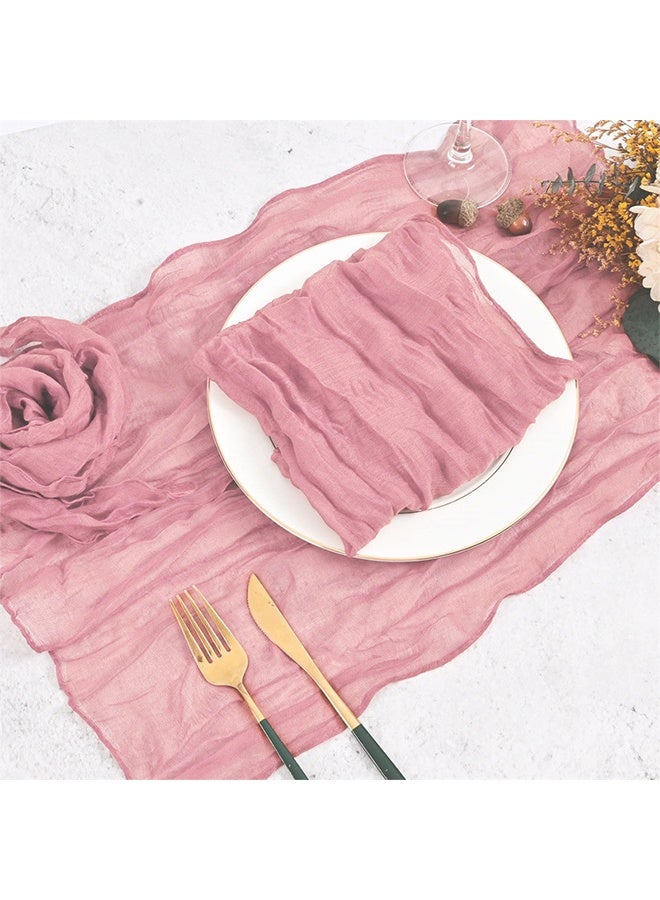 2 Pcs Translucent Napkin Tablecloth for Wedding Reception Bridal Shower Party Decoration Napkin 51CM  - Image 1