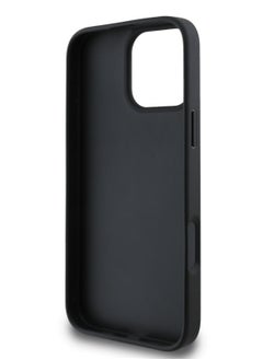 GUESS iPhone 16 Pro Max Case Fixed Glitter Hard Cover / Drop Protection / Extra Shield Protection- Black  - Image 5