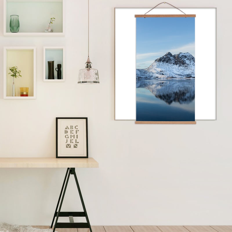 📦 علاقات صور مغناطيسية قوية لتثبيت الملصقات تصميم خشبي متين - Image 3