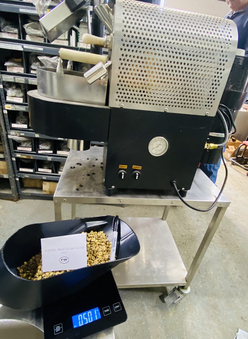 راتلوير مغرفة حبوب القهوة باللون الأسود نصف كيلو - Image 4