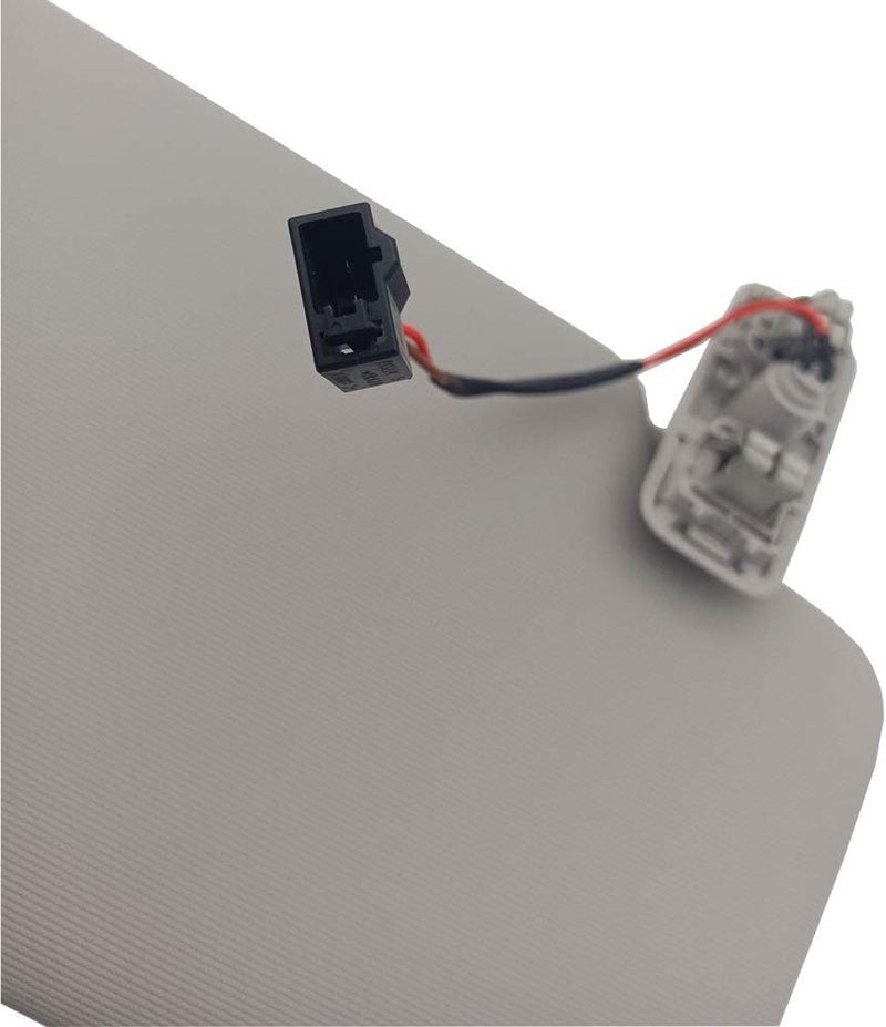 DEMULAX Gray Left Driver Sun Visor for VW Models - Image 5