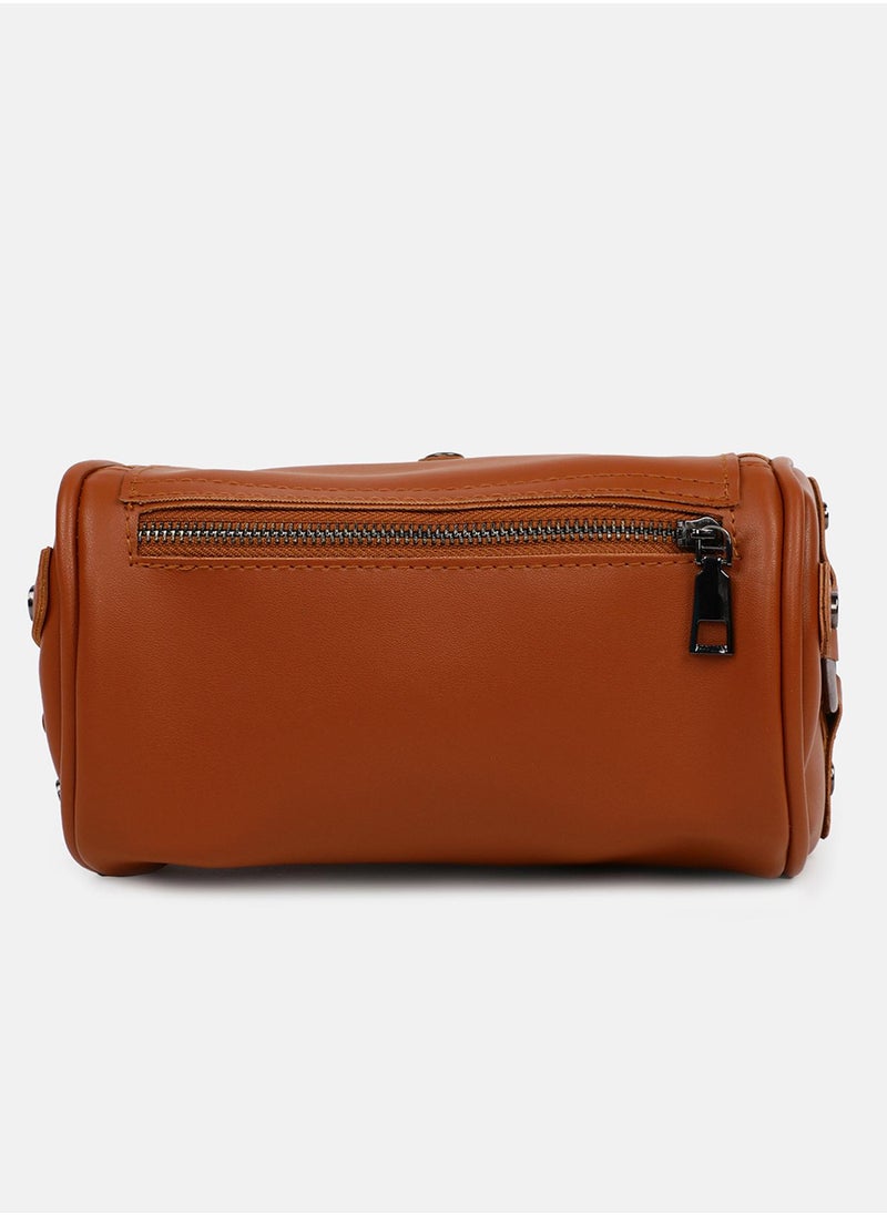 Haute Sauce Tawny Temptation Brown Cross Body Bag  - Image 3