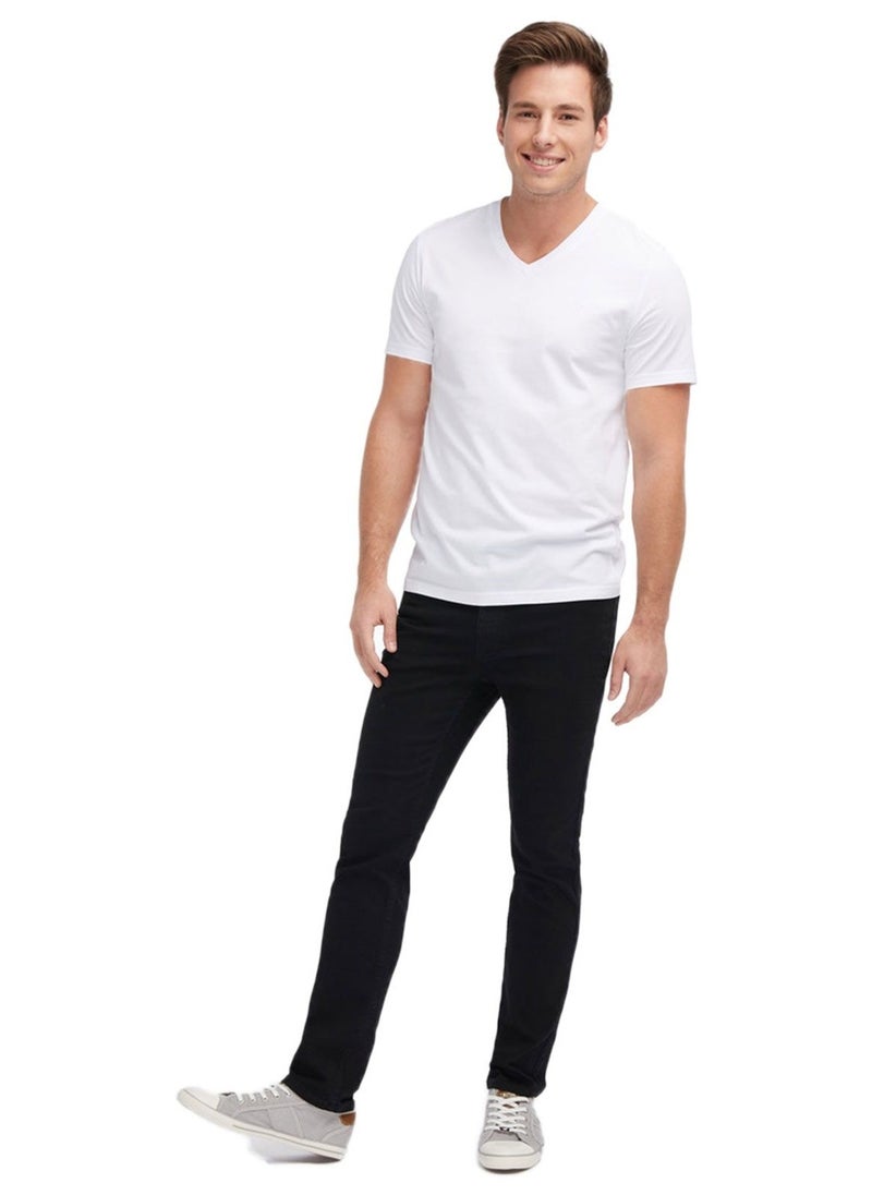 Levi's V Neck T-shirts 4 Pack , Whites  - Image 5