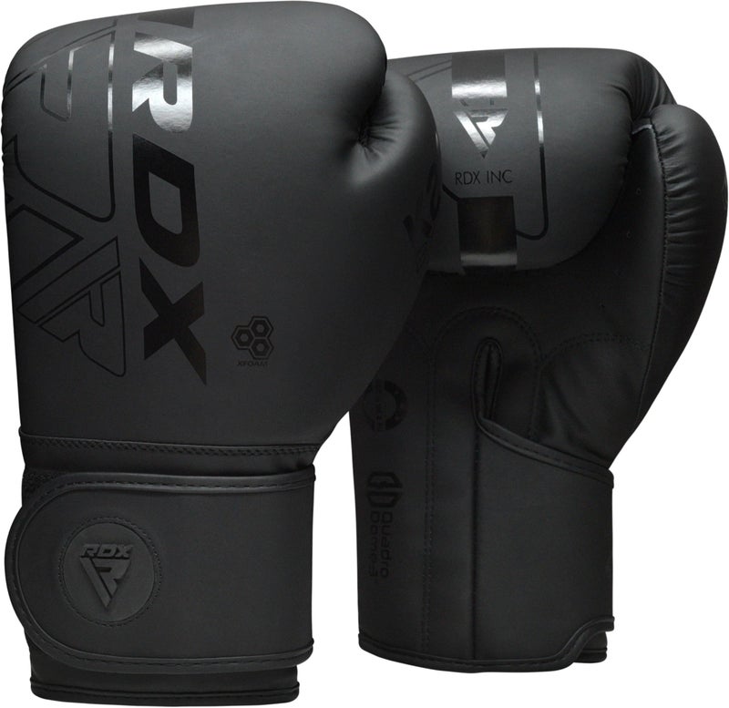 RDX Boxing Gloves, Pro Training Sparring, Maya Hide Leather, Muay Thai MMA Kickboxing, Men Women Adult, Heavy Punching Bag Focus Mitts Pads Workout, Ventilated Palm, Multi Layered, 8 10 12 14 16 18 Oz - Image 1