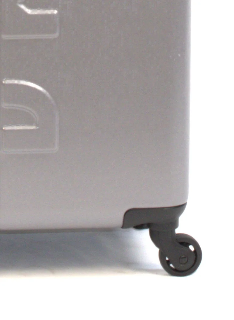 DKNY DKNY Front & Center  Hardside Luggage on Wheels for Unisex | Ultra Lightweight ABS on with Spinner Double Wheels 4 Color Silver