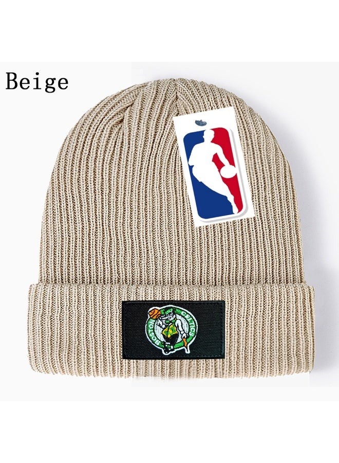 NBA Boston Celtics Beige Casual Knit Beanie