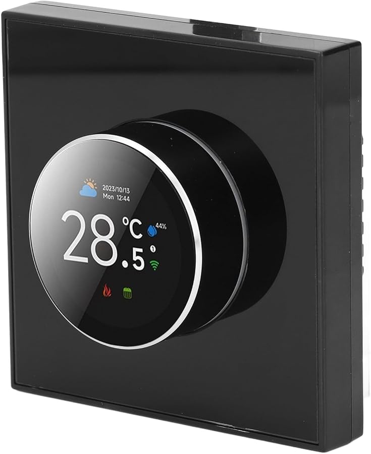 Smart Thermostat Knob Digital Temperature Voice Controller with Light for Home Office - Image 4