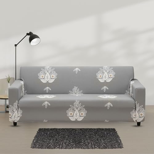 Bigkart Elastic Sofa Covers for 3 Seater Sofas | Polyster-Spandex, Stretchable, Sofa Covers for Single, Double and Triple Seater Sofas - Image 2