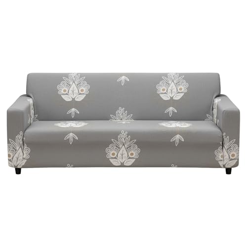 Bigkart Elastic Sofa Covers for 3 Seater Sofas | Polyster-Spandex, Stretchable, Sofa Covers for Single, Double and Triple Seater Sofas - Image 1