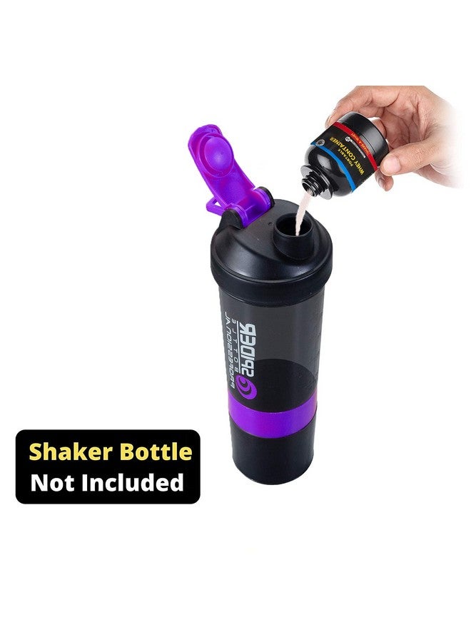 True Indian Amazing Whey loader Protein Carry Funnel Portable Protein Whey or Supplement Powder Combo Pack of 5 Carrying Whey Funnel and Container Box with Key-Chain (BLUE) - Image 3