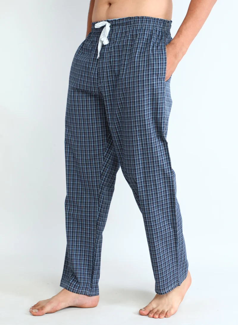 victor and jane Men’s Short Sleeve T-Shirt & Long Pants Pyjama Set – Comfortable Relaxed Fit