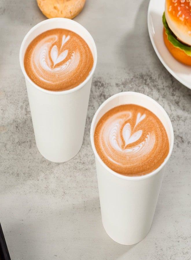 METAPRINT 12 oz Disposable Paper Coffee Cups [300 Pack], White Hot Coffee Cups 12 oz, Thickened Design for Cafes, Bistros, Parties, and Events - Image 5