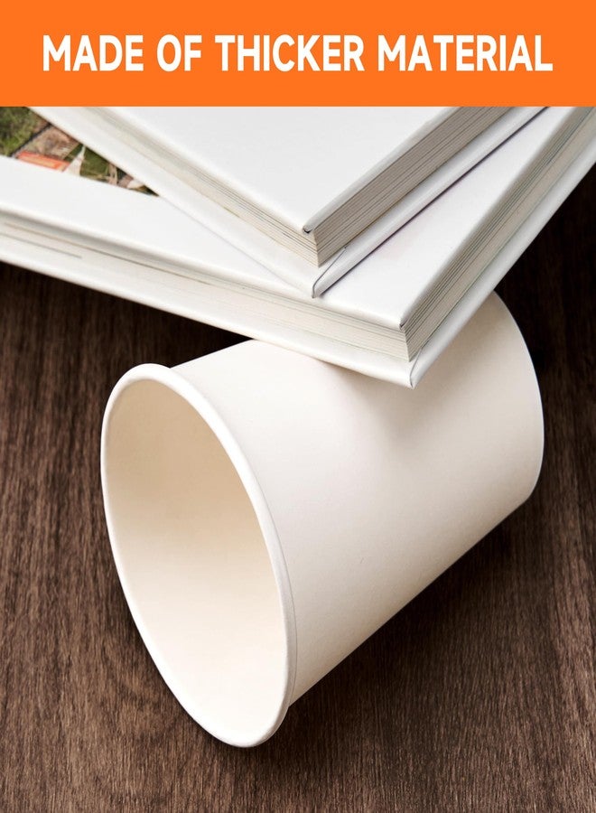 METAPRINT 12 oz Disposable Paper Coffee Cups [300 Pack], White Hot Coffee Cups 12 oz, Thickened Design for Cafes, Bistros, Parties, and Events - Image 3