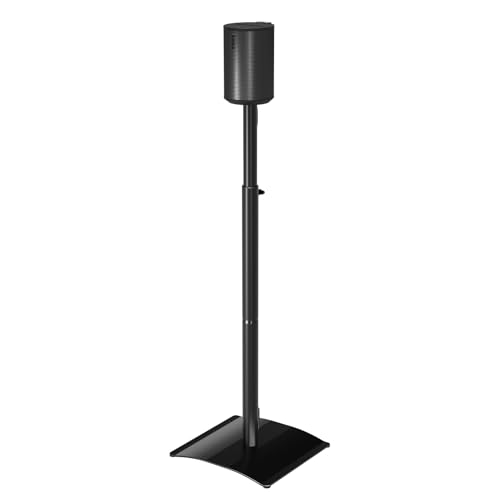 Mounting Dream Speaker Stand for Sonos Era 100, One, One SL, Play:1, Height Adjustable 32.5"- 42", Single Surround Sound Speaker Stand with Cable Management, 13.2 LBS Loading MD5411 - Image 1