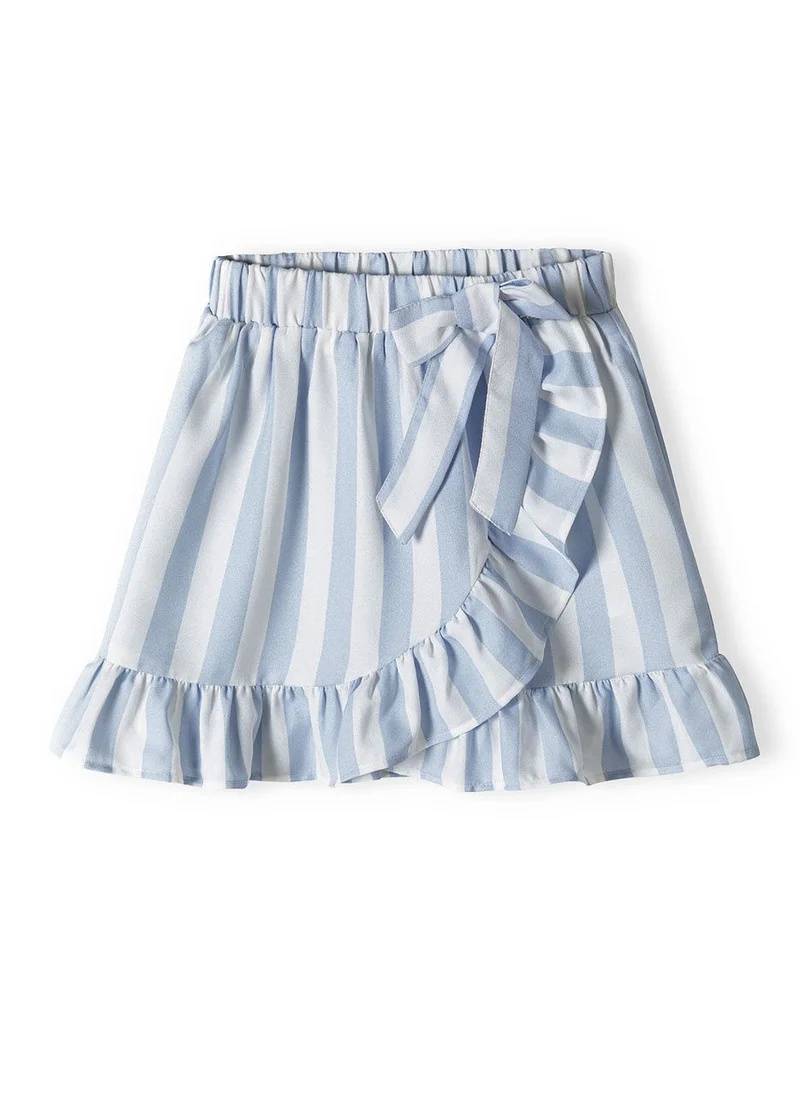 مينوتي Teens Striped Wrap Skirt