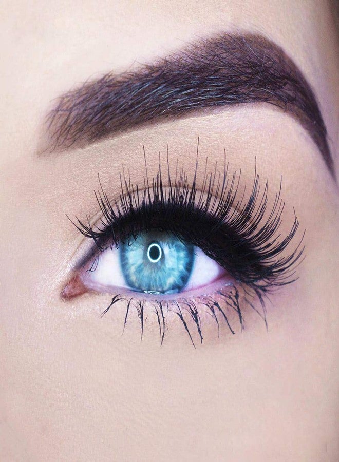 Lash'd Up Magnetic Eyelashes Without Eyeliner 3 Magnets (Can also be worn as Dual Magnets) Full Eye Snap-on Set Soft Faux Silk Vegan (Long & Volume) - Image 3