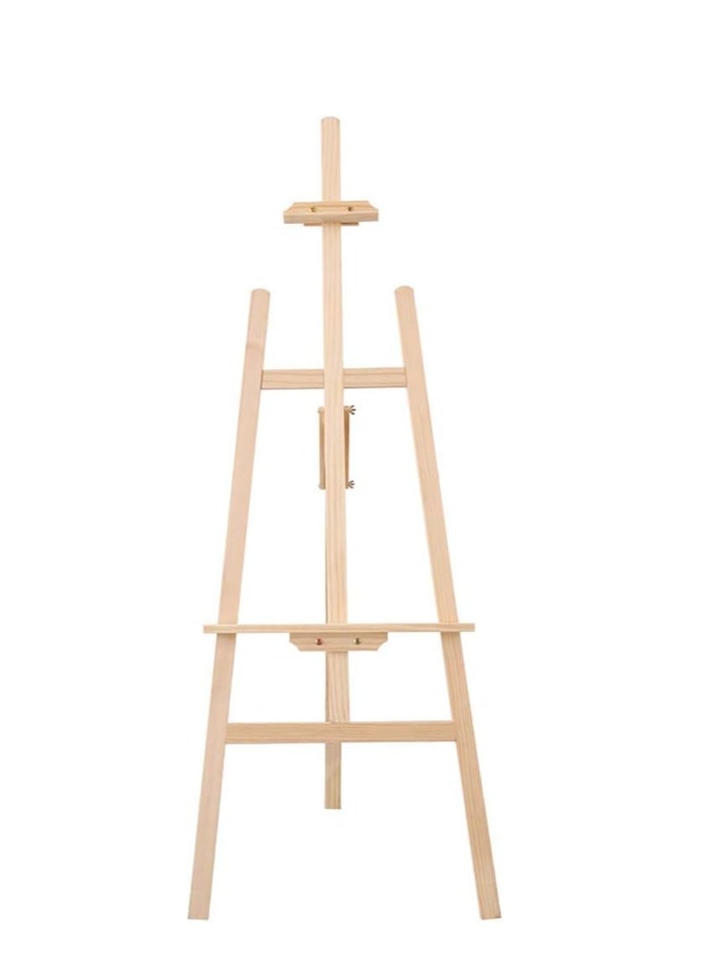 MASTER PLUS Easel Pine Wood Painting Stand 145 CM - Image 1